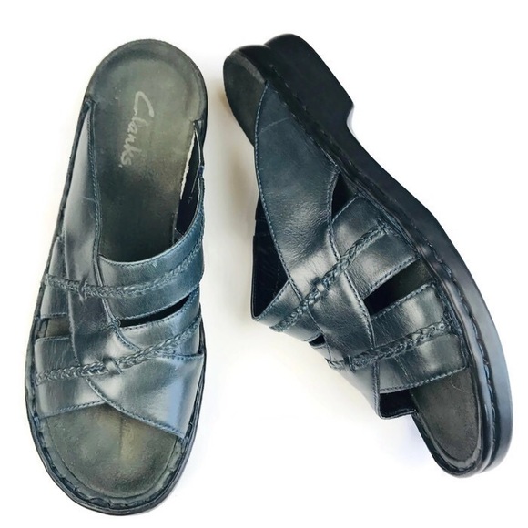 Clarks Shoes - Clarks Leather Slip Ons